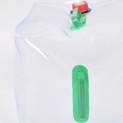 Resim 1 adet 10L/20L Açık Hava Katlanabilir BPA'sız Plastik Su Taşıyıcı Tank, Katlanabilir Acil Su Kabağı Konteyner Çantası Spor Kamp Yürüyüş Piknik BBQ için 