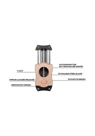 Resim Colibri Diamond V Puro Kesici V-cut Siyah/rose Cu300t34 
