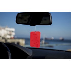 Resim Cesare Otomobil Araba Asma Kokusu Ayna Kokusu 45 Gün Etki Kırmızı 