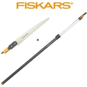 Resim Fiskars 136528 Yüksek Dal Kesimi -teleskopik Sap Ve Düz Testere 