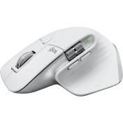 Resim Logitech MX Master 3S Mac İçin Gelişmiş 8000 DPI Sessiz Profesyonel Kablosuz Mouse - Beyaz 