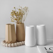 Resim Vazo için Silikon Kalıp - DIY Tuğla Süslemeleri için Katlanabilir, Yeniden Kullanılabilir Reçine Kalıp - Mum Kalıpları ve Çiçek Takımları için Mükemmel 