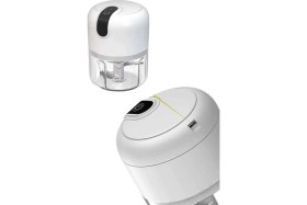 Resim Dinç Store 44 Mini Doğrayıcı Rondo Taşınabilir Mini El Blender Paslanmaz Çelik Dinç Store 