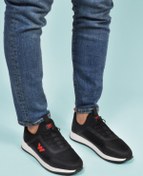 Resim WALKWAY Siyah Kırmızı Kilit Bağcıklı Hafif Esnek Erkek Spor Ayakkabı Apollo 166 M 