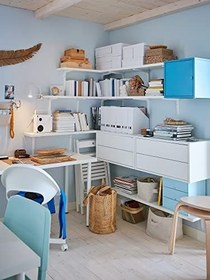 Resim IKEA EKET 2 Çekmeceli Dolap, 70x35x35 cm, Beyaz 