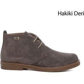 Resim GÖNDERİ(R) Kadın / Kız Vizon Süet Oxford Kalıp Kauçuk Taban Hakiki Deri Bot 