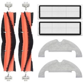 Resim Dreame Z10 Pro Uyumlu Yedek Fırça Filtre Mop Seti-6 Parça 