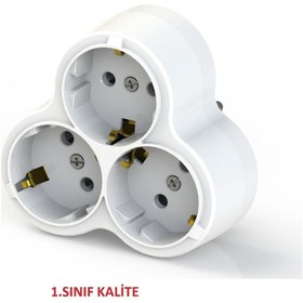 Resim faseb 3'lü Topraklı Papatya Golyat, Üçlü Priz Çoğaltıcı 