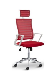 Resim Asbir Mobilya Ceo Fileli Başlıklı Çalışma Koltuğu Ofis Sandalyesi 