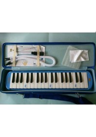 Resim Melodika 37 Tuşlu Mavi Lino Marka 