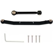 Resim Pazly Siyah Seti Scx24 Rc İçin Hafif Geeroyoo Direksiyon Bağlantı Araçlar Alüminyum - Tg 