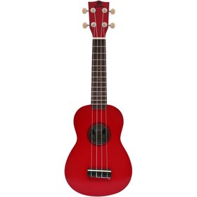 Resim Carlos CRU50-RD Kırmızı Soprano Ukulele 