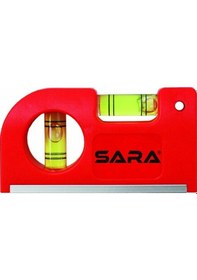 Resim Sara Mini Cep Su Terazisi 8,5 Cm Pratik Ve Hassas Hizalama 