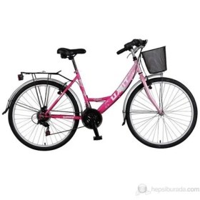 Resim Ümit 2608 Safiro 26 Jant Şehir Bisikleti (Pembe) 