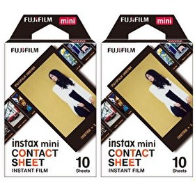 Resim Fujifilm Instax Mini Contact 10x2 Film Seti 