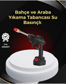 Resim Clevora 2025 A Kalite 48V Şarjlı Yüksek Basınçlı Su Tabancası Orijinal Seri 
