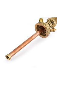 Resim Elenor Döküm Kahveci Kısa Nargile Takımı 