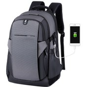 Resim Wezone Usb Şarjlı Su Geçirmez Laptop Çantası - 17 İnç, Okul & Seyahat İçin Çok Renkli 