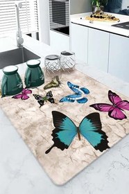 Resim Yıkanabilir Bulasik Kurutma Mati Kurulama Bezi Kurutma Örtüsü Tezgah Üstü Bulaşıklık 40X50 Cm, Bej-3 