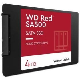 Resim WD Red SA500 NAS SATA SSD 2.5" 4TB WDS400T2R0A Server ve Nas SSD 