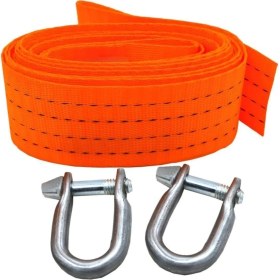 Resim Drs Tuning Oto Çekme Halatı Bez Reflektif Turuncu 3 Metre 3 Ton 