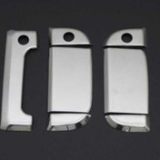 Resim OMSA VW T4 Caravelle Krom Kapı Kolu 3 Kapı 7 Parça 1990-2003 Arası 