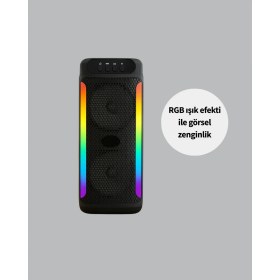 Resim Zengezur Taşınabilir Şarjlı Hoparlör Usb, Sd Kart, Aux Girişli 