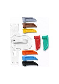 Resim Güvenli Ve Kırılmaz Bariyerli Kapı Kolu Beyaz Ayna Beyaz Kol 