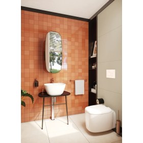 Resim VitrA Plural 7830B403-0090 Rim-ex Asma Klozet, 55 cm, Beyaz 