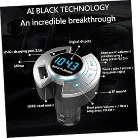 Resim Housoutil Müzik Çalar ve Araç Şarj Cihazı Oynatıcı Kadar USB Destekli Fm ve USB Kullanım 