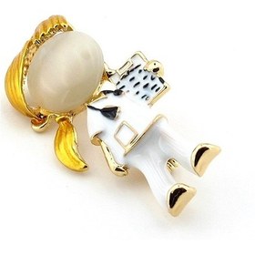 Resim Kadin Doktor Tip Hastane Rozet Pin Büyük Boy Broş İğne Rz017 