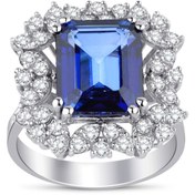 Resim Pırlanta Merkezi 5.50 Ct. Pırlanta Safir Yüzük 