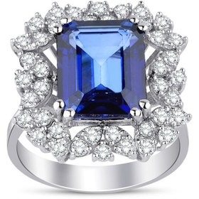 Resim Pırlanta Merkezi 5.50 Ct. Pırlanta Safir Yüzük 