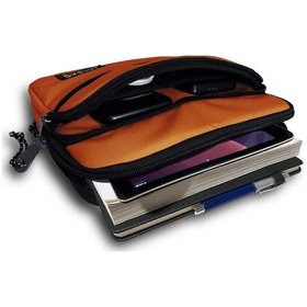 Resim Jacbag İki Bölmeli Fermuarlı Tablet Çantası 