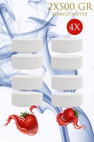 Resim Saban 4 Adet 2x500Gr - KIRMIZI MEYVELER - Nem Alıcı Rutubet Giderici Yedek Tablet 
