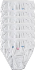 Resim Kız Çocuk Desenli Slip Külot - 9-11 Yaş / 3 Adet 