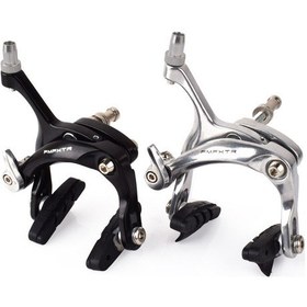 Resim Xiyyadms Bisiklet Arka Freni - U Tipi Çift Eksenli C Freni, Sağlam Malzeme, Kolay Kurulum, Yol Bisikleti Ve Dead Fly İçin Gümüş, Tek Adet 