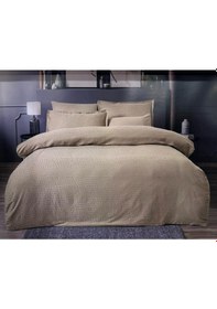 Resim Altınbaşak Jakarlı Saten Çift Kişilik Nevresim Takımı Adelya Sabre Çok Renkli 