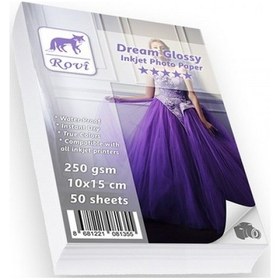 Resim Rovi Dream Parlak / Satin Fotoğraf Kağıdı - 240Gsm - 50 Adet A4 - Parlak Glossy 