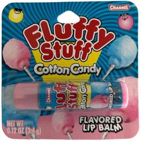 Resim Charms Fluffy Stuff Cotton Candy Flavored Lip Balms 3,4g. Aromalı Dudak Bakım Kremi 