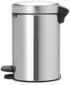 Resim Brabantia Newıcon Fpp Matt Steel Pedallı Çöp Kutusu 3L BRA 112164 168 x 230 