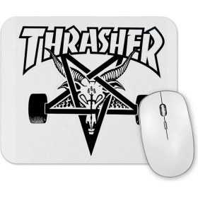 Resim Baskı Dükkanı Thrasher Skate Skateboard Mouse Pad 