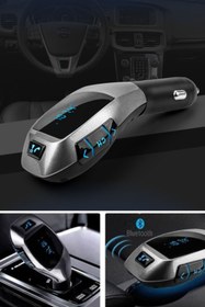 Resim Utelips Çakmaklık Girişli Araba Bluetooth Transmıtter Bluetooth Ses Aktarıcı Şık Bmw Audi Konuşma Cihaz Pro 