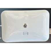 Resim Creavit Ultra Dikdörtgen Çanak Tipi Lavabo 60 Cm 