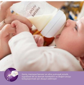 Resim Philips Avent Natural Response 2'li Biberon Emziği, 5 Numara, 6 Ay+ 
