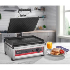 Resim Remta 20 Dilim Pres Tost Makinası Elektrikli 