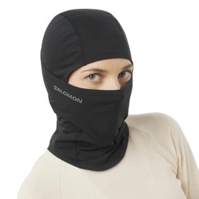 Resim Salomon Absolute Balaclava Unisex Siyah Kar Maskesi 
