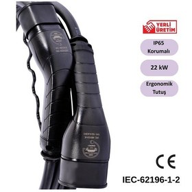 Resim E-Qsr Energy 22kw / Type2 Araç Şarj Soketi 1 Set 
