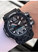 Resim Joefox Digital Ve Analog 2 Yıl Garantili Kronmetre+takvim+alarm+aydınlatma Erkek Kol Saati Joe.bk15 Siyah 