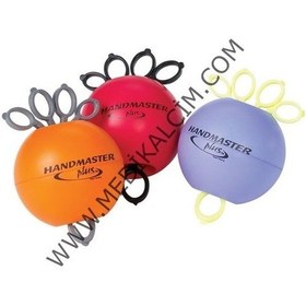 Resim Medikaltec Handmaster Plus Egzersiz Topu El Rehabilitasyon Topu Kırmızı Orta 